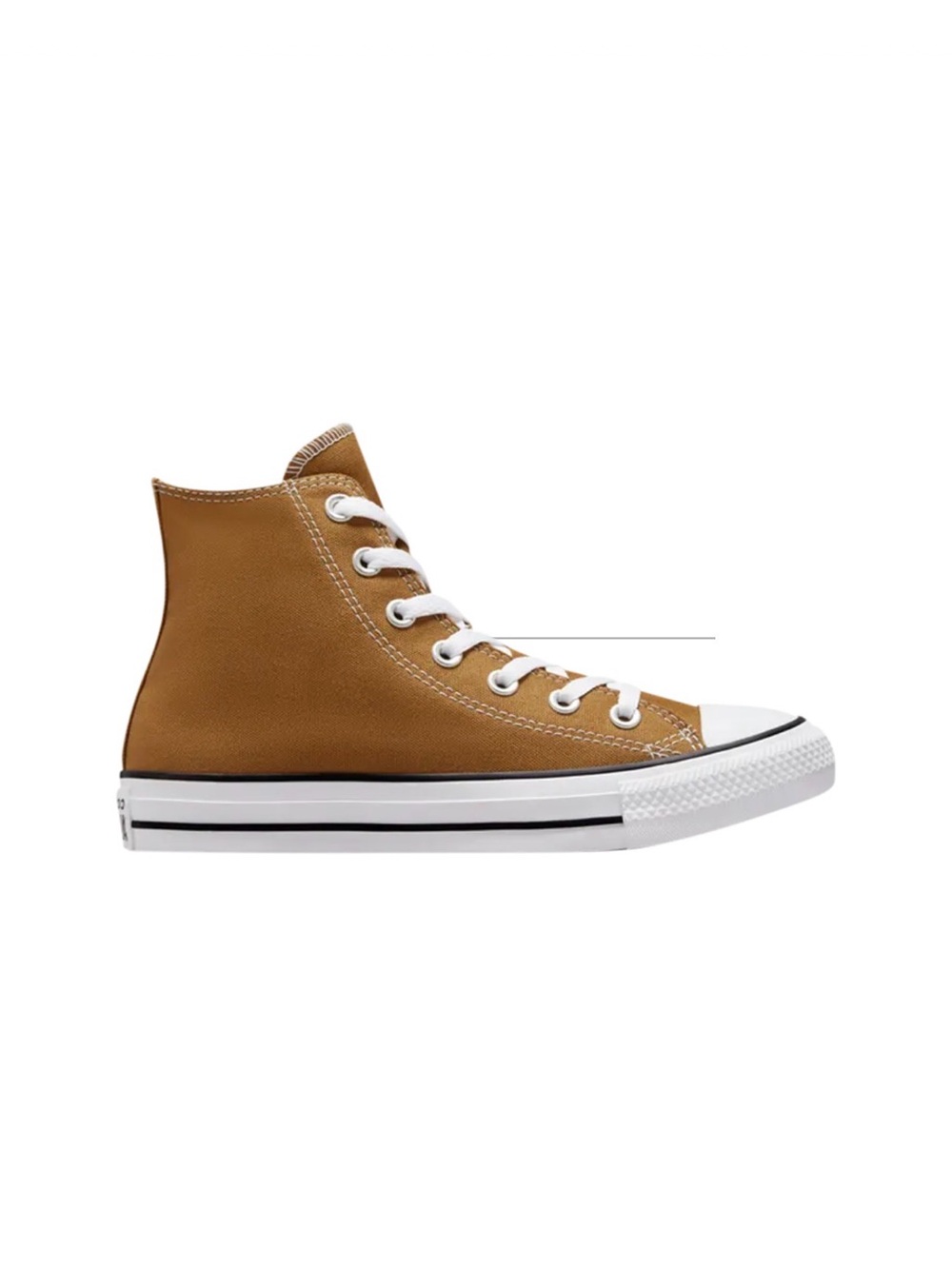 Converse High Top Sneakers - Tan with White Accents